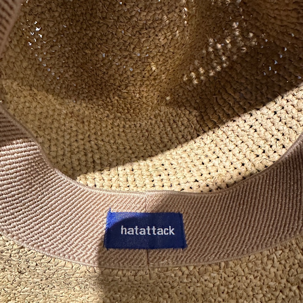 Hat Attack Natural Woven Hat - image 4